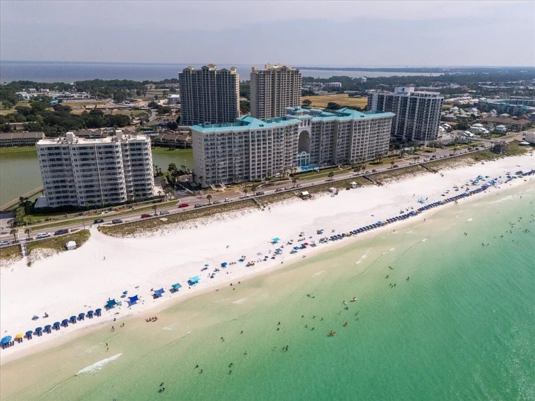 Water & Condo Buildings in Miramar Beach Florida