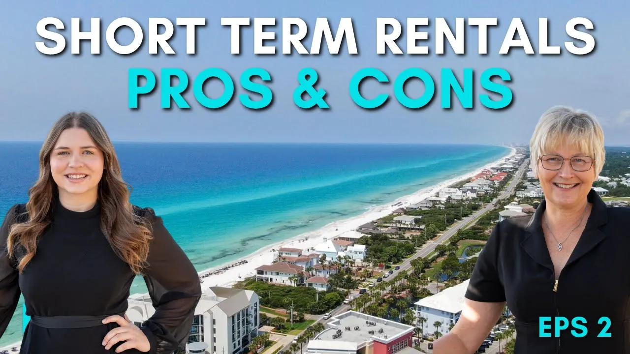 short term rentals 30A to Destin
