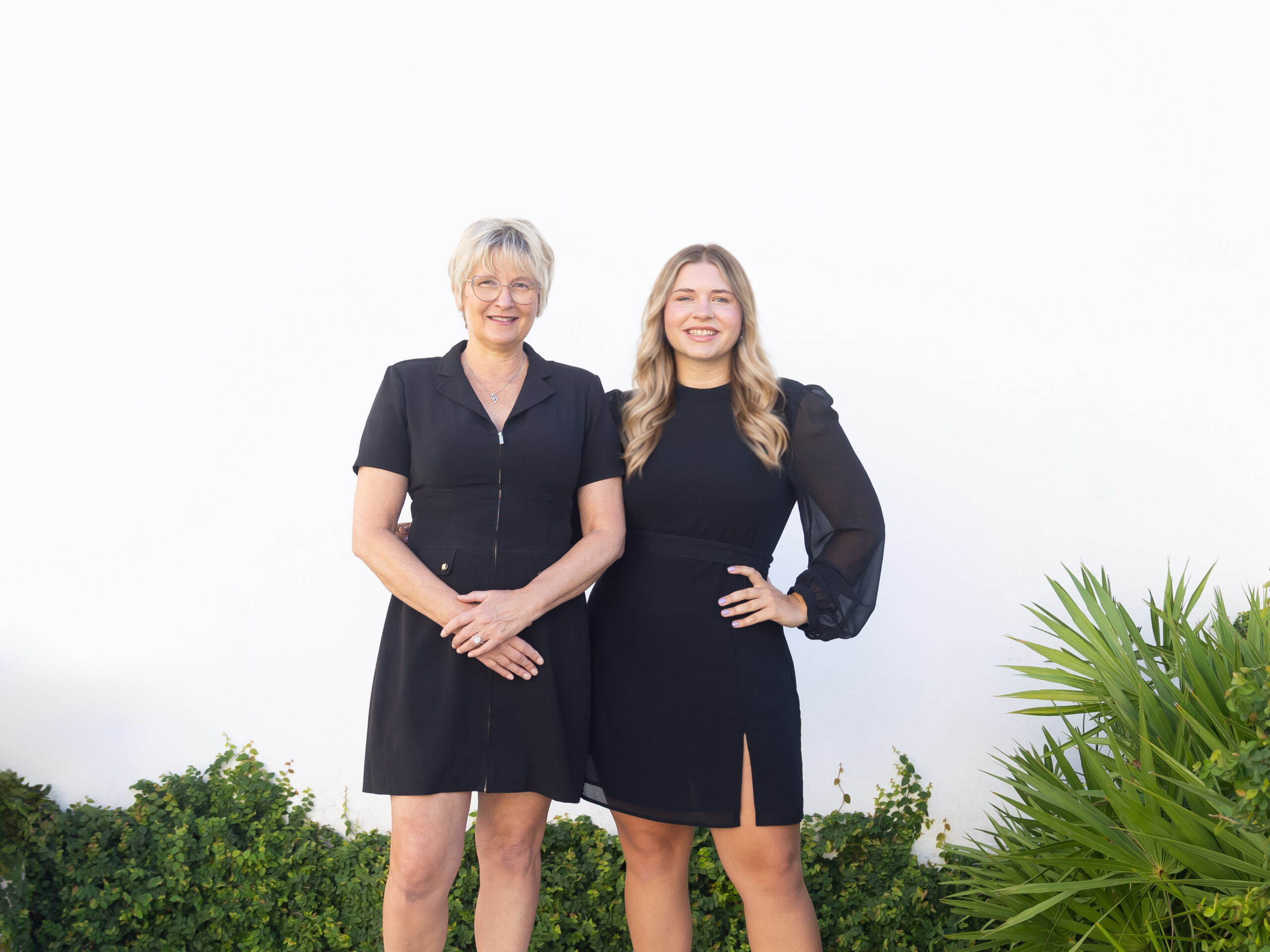 Sabine Robertson, Broker/Owner, and Christine Robertson of Sea Haus Realty, a family-run 30A real estate brokerage